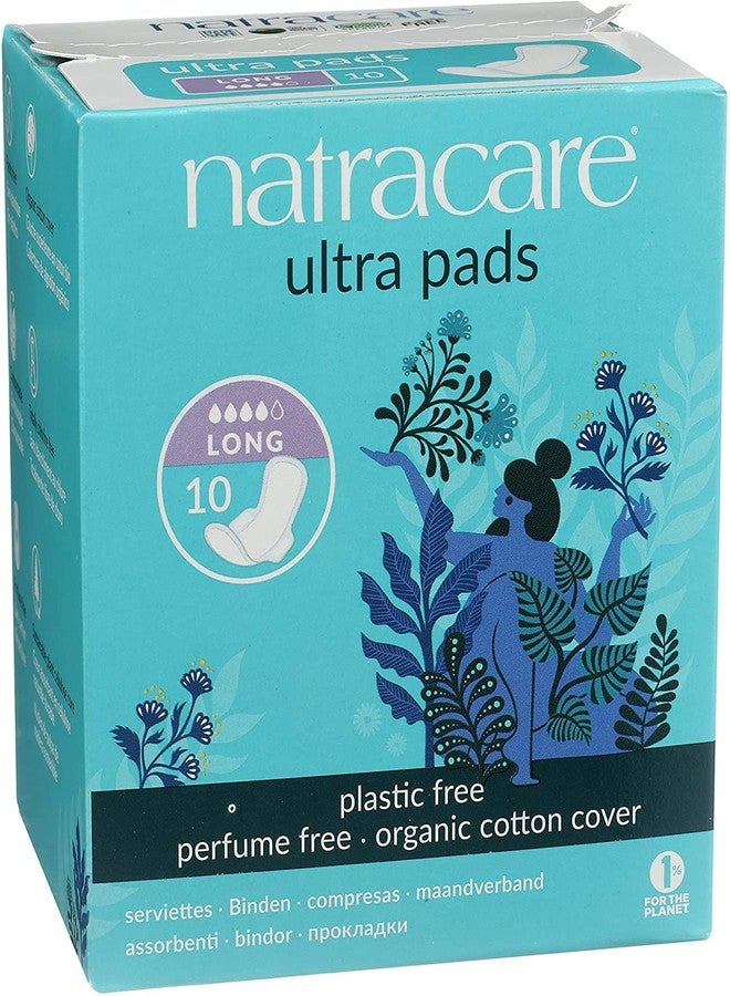 Natracare: Natural Ultra Long Pads With Wings (2 X 10 Ct) - Image 3